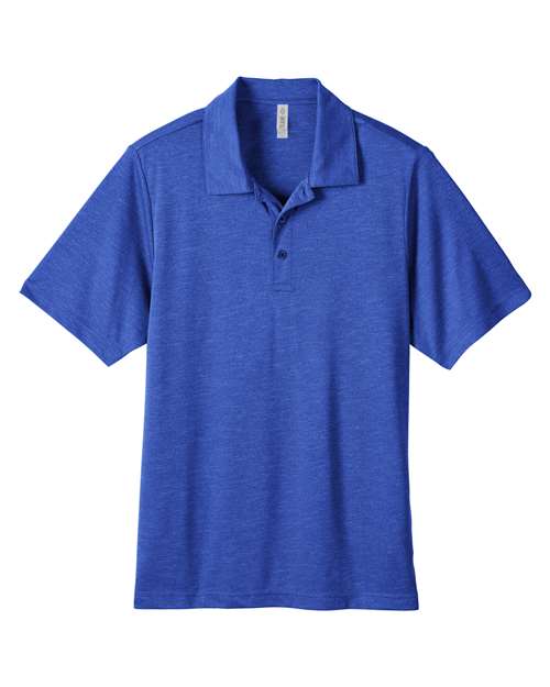 Team 365 TT51H Zone Sonic Heather Performance Polo