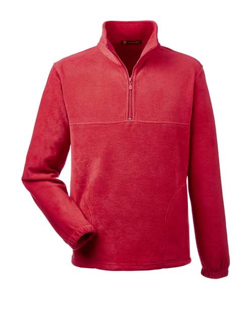 Harriton M980 Quarter-Zip Fleece Pullover