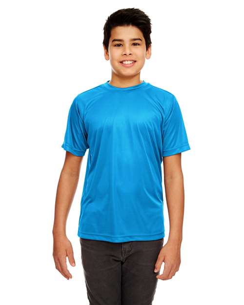 Ultra Club 8420Y Youth Cool & Dry Sport Performance Interlock T-shirt