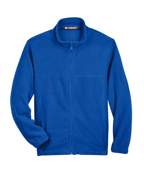 Harriton M990Y Youth Full-Zip Fleece