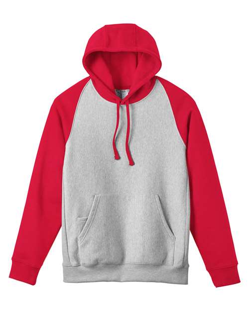 Team 365 TT96CB Zone HydroSport™ Heavyweight Colorblock Hooded Sweatshirt