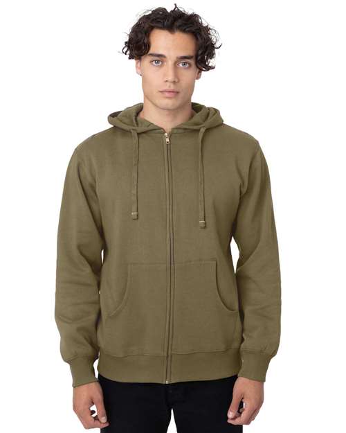 Econscious EC5650 Heritage Full-Zip Hooded Sweatshirt