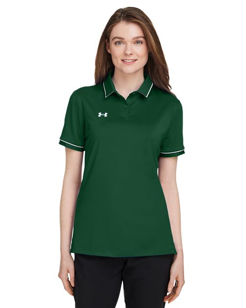Under Armour 1376905 Women's Tipped Teams Performance Polo
