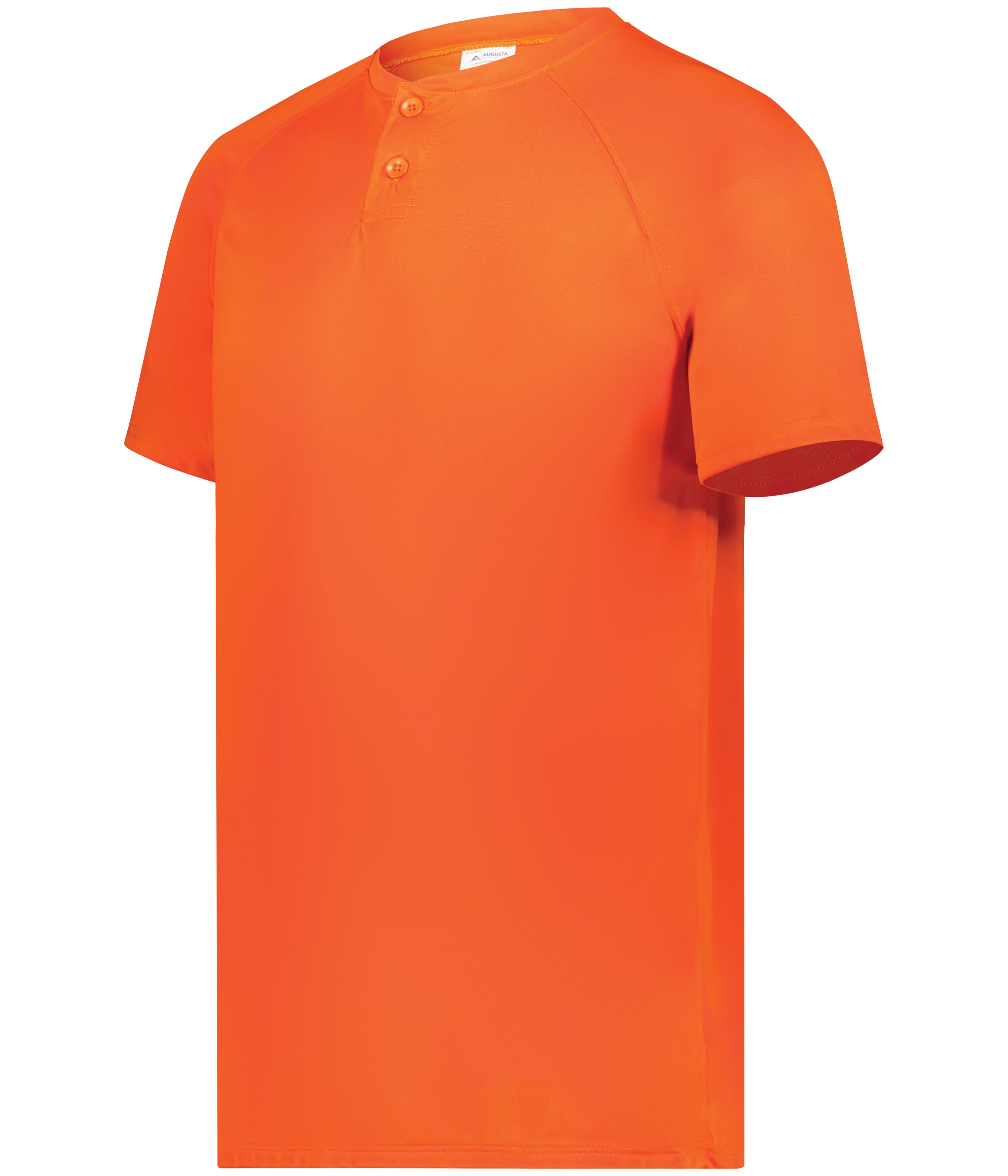 Augusta Sportswear 1566 Youth Attain Wicking Two-Button Baseball Jersey