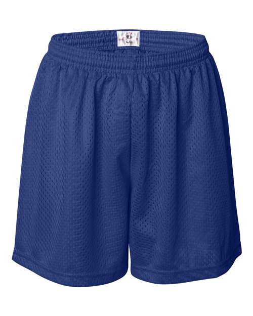Badger 7216 Women's Pro Mesh 5 Shorts with Solid Liner