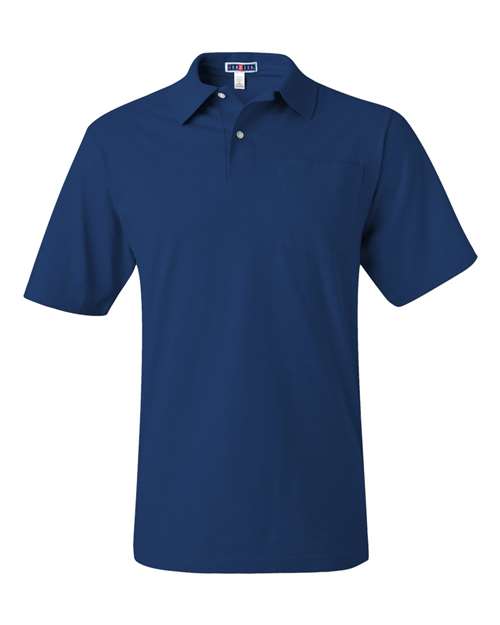 Jerzees 436MPR SpotShield 50/50 Polo with Pocket