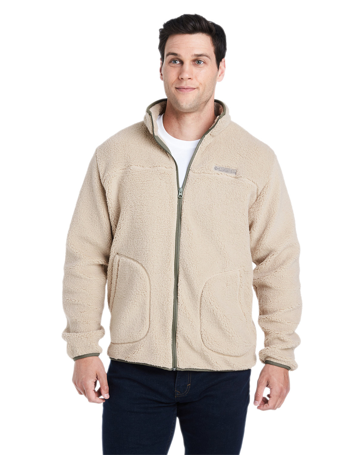 Columbia 1911111 Men's Rugged Ridge II Sherpa Full-Zip Fleece Jacket