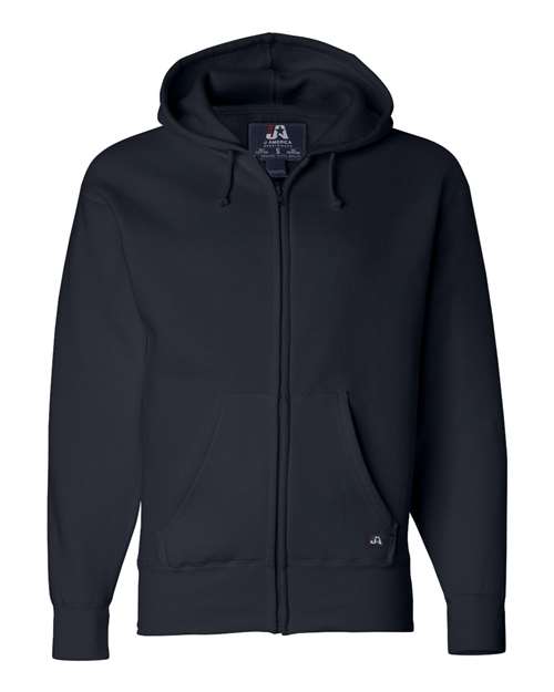 J. America 8821 Premium Full-Zip Hooded Sweatshirt