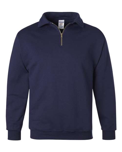 Jerzees 4528MR Super Sweats NuBlend Quarter-Zip Cadet Collar Sweatshirt