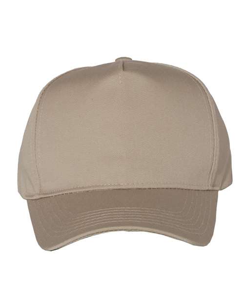 Valucap 8869 Five-Panel Twill Cap