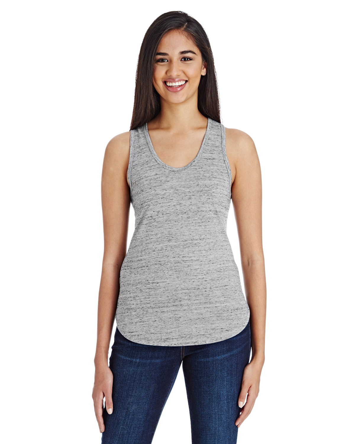 Threadfast Apparel 204LT Women's Blizzard Jersey Racer Tank