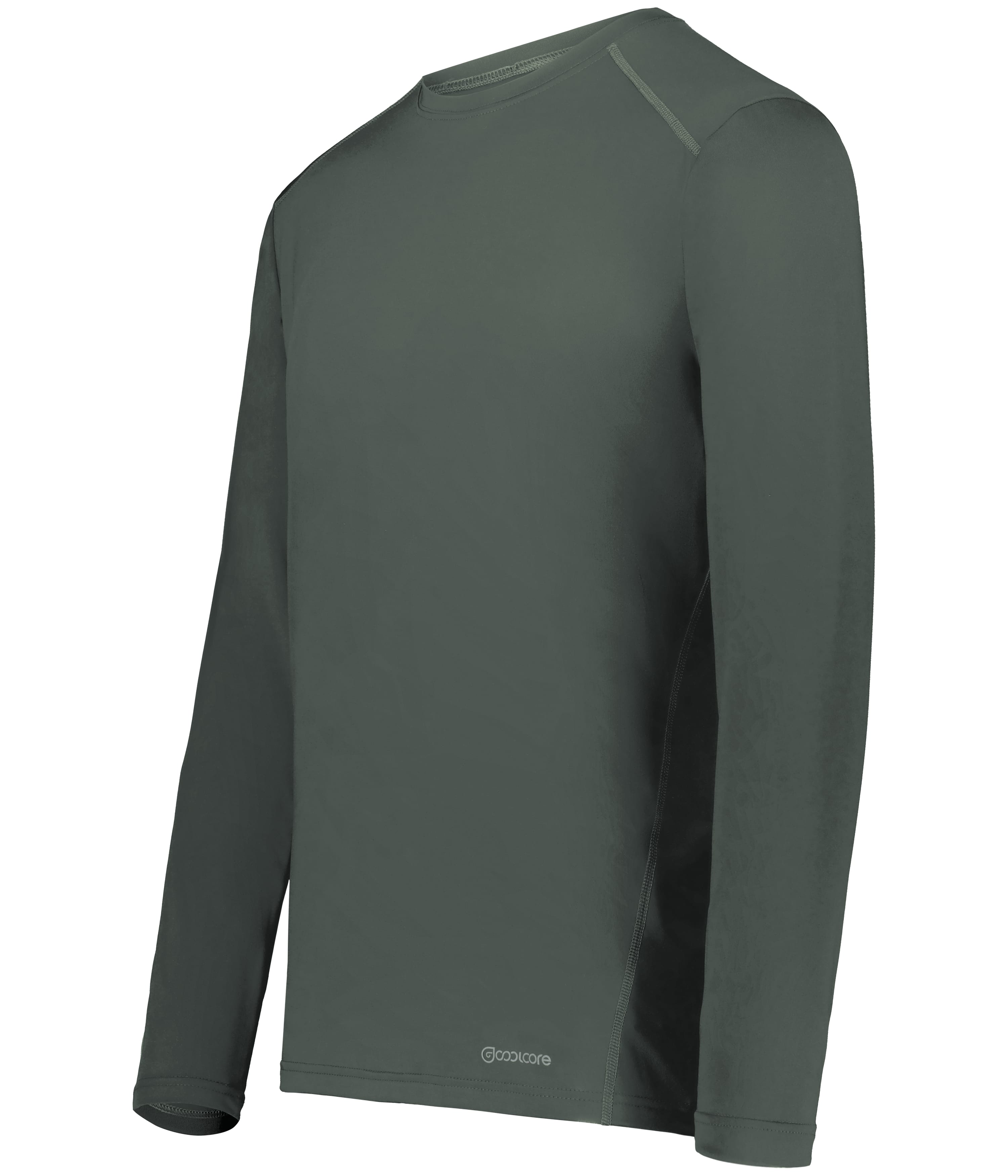 Augusta Sportswear 222238 Youth Essential Long Sleeve Tee Powered by Coolcore