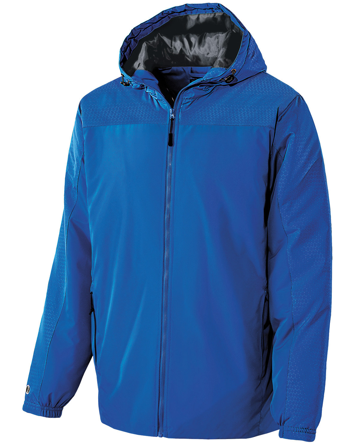 Holloway 229017 Adult Polyester Full Zip Bionic Hooded Jacket