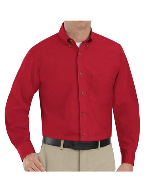 Red Kap SP90 Poplin Long Sleeve Dress Shirt