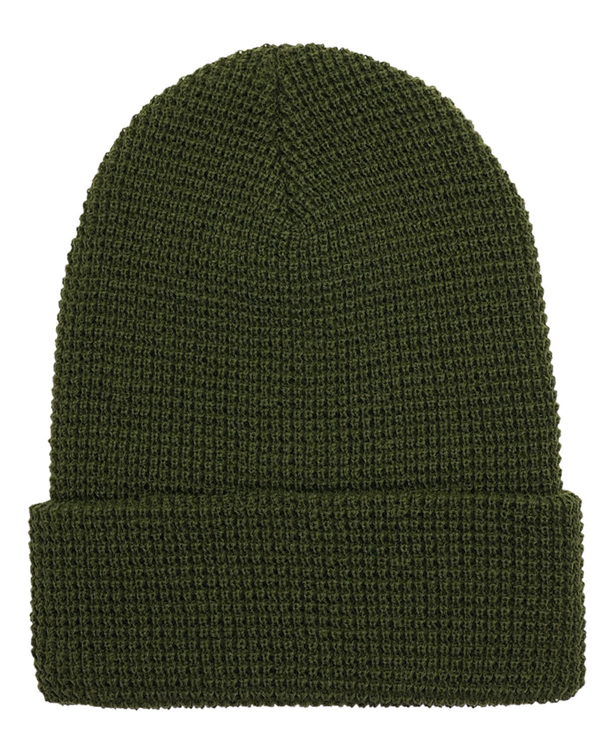YP Classics 2501KC Waffle Cuffed Knit Beanie