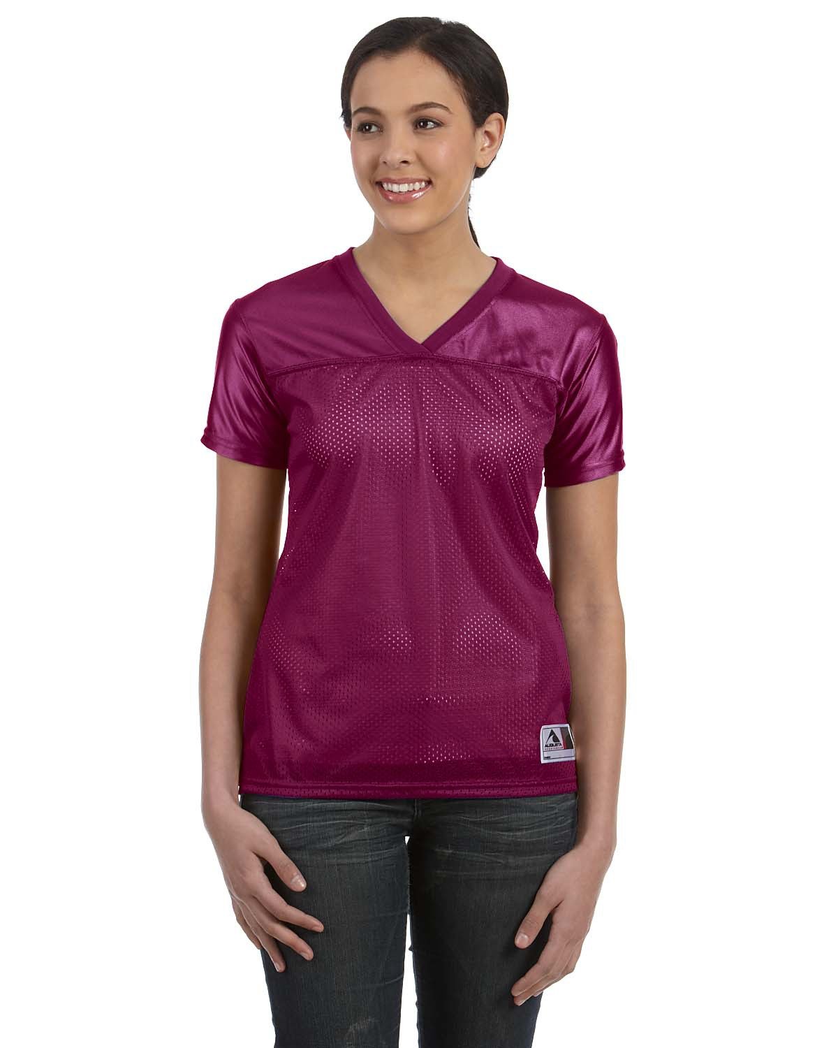 Augusta Sportswear 250 Women's Junior Fit Replica Football T-Shirt