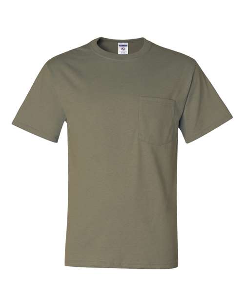 Jerzees 29MPR Dri-Power 50/50 Pocket T-Shirt