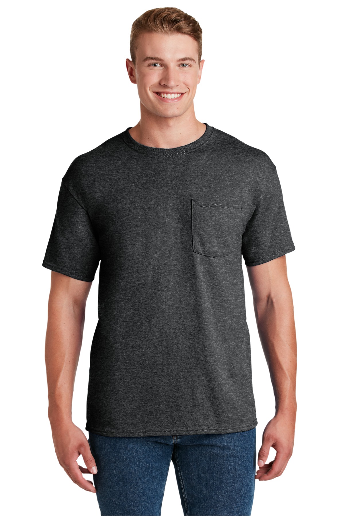Jerzees 29MP Dri-Power 50/50 Cotton/Poly Pocket T-Shirt
