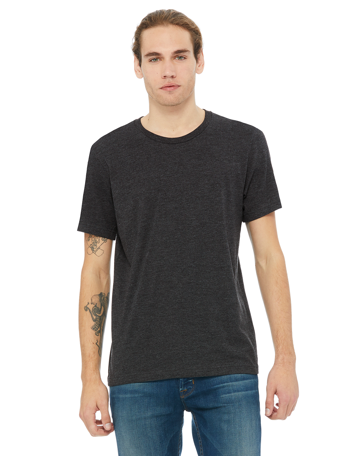 Bella + Canvas 3091 Unisex Heavyweight 5.5 oz. Crew T-Shirt