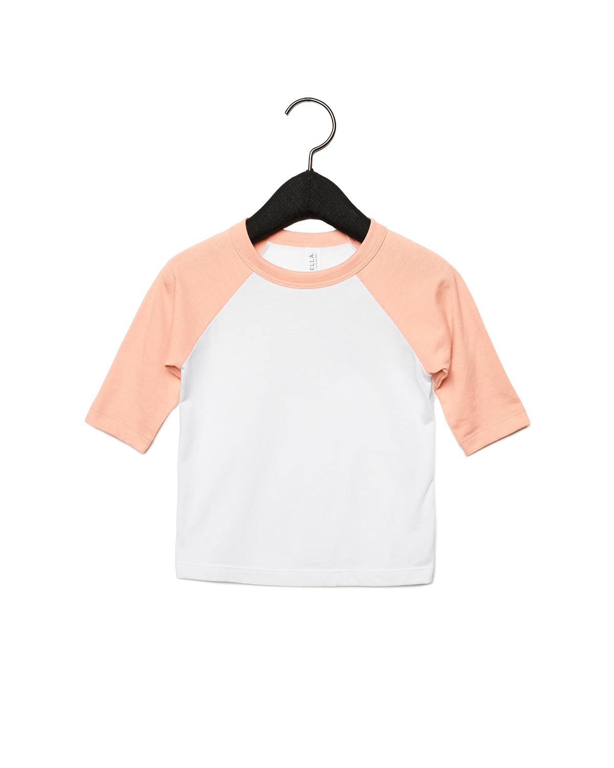 Bella + Canvas 3200T Toddler 3/4-Sleeve Baseball T-Shirt