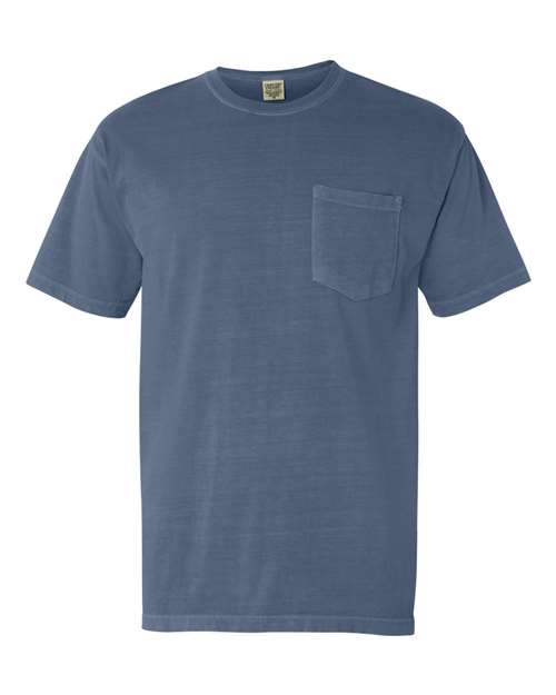 Comfort Colors 6030 Garment-Dyed Heavyweight Pocket T-Shirt