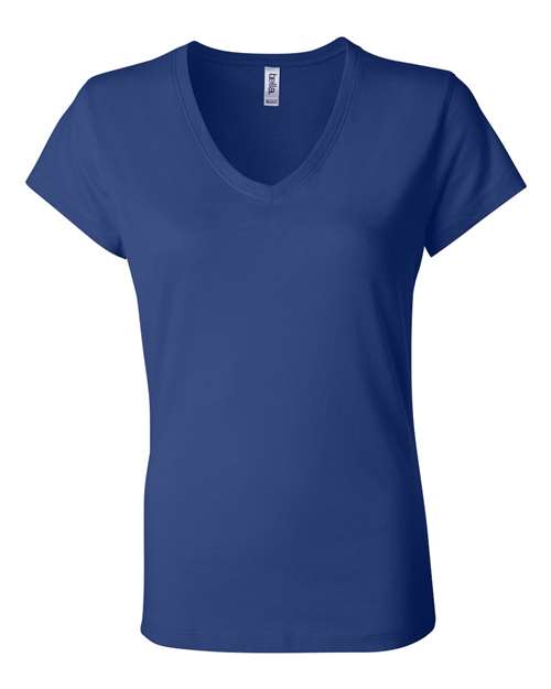 Bella + Canvas 6005 Women's Jersey V-Neck Tee