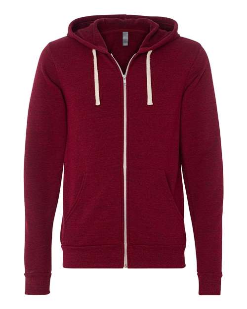 Bella + Canvas 3909 Triblend Sponge Fleece Full-Zip Hoodie