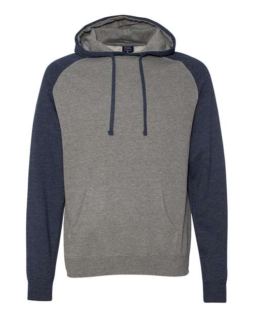 Independent Trading Co. IND40RP Raglan Hooded Sweatshirt
