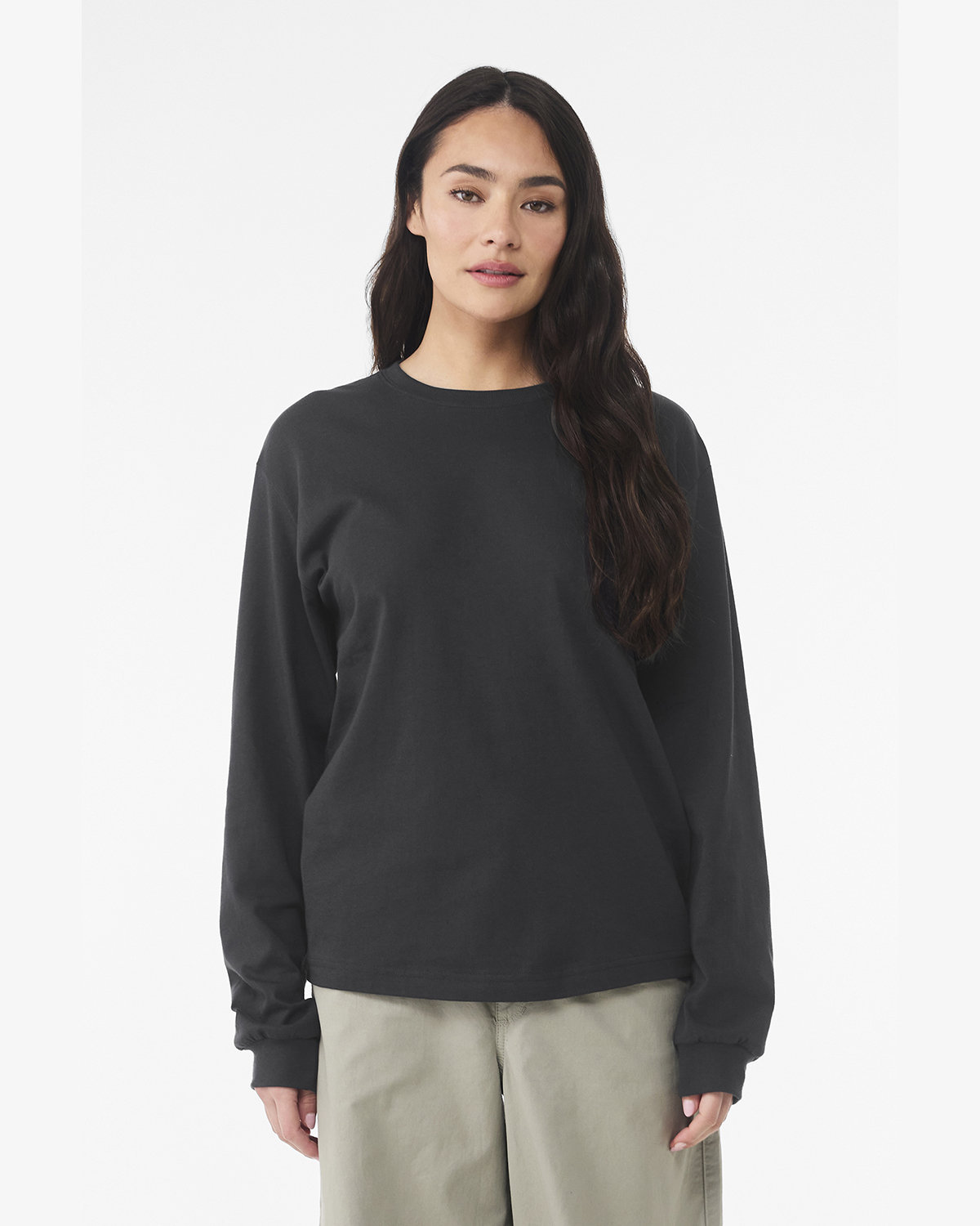 Bella + Canvas 3511 Unisex 6oz Heavyweight Long-Sleeve T-Shirt