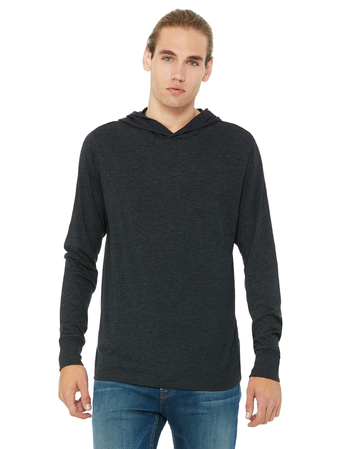 Bella + Canvas 3512 Unisex Jersey Long-Sleeve Hoodie