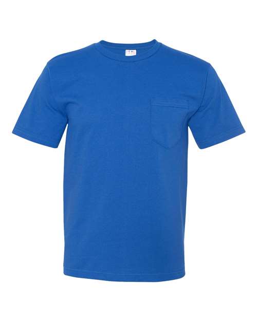 Bayside 5070 USA-Made Midweight Pocket T-Shirt
