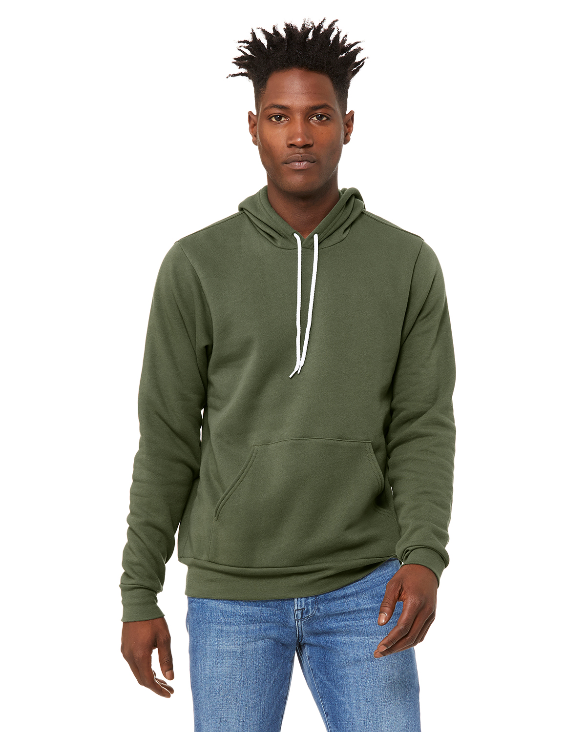 Bella + Canvas 3719 Unisex Sponge Fleece Pullover Hoodie