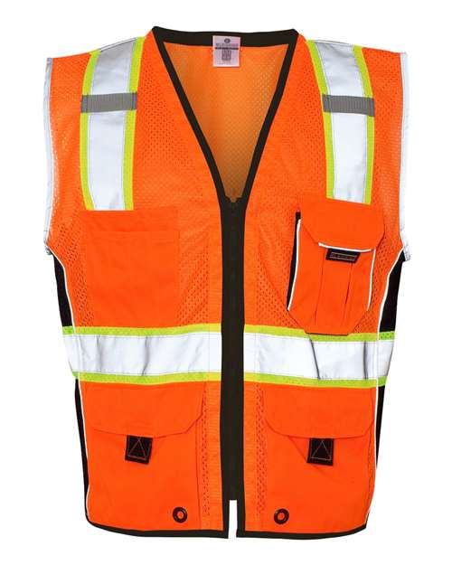 Kishigo 1513-1514 Premium Black Series Heavy-Duty Vest
