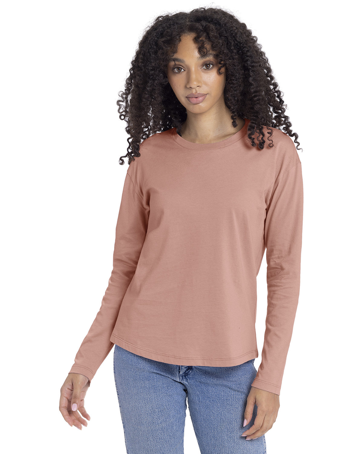 Next Level Apparel 3911NL Women's Relaxed Long Sleeve T-Shirt