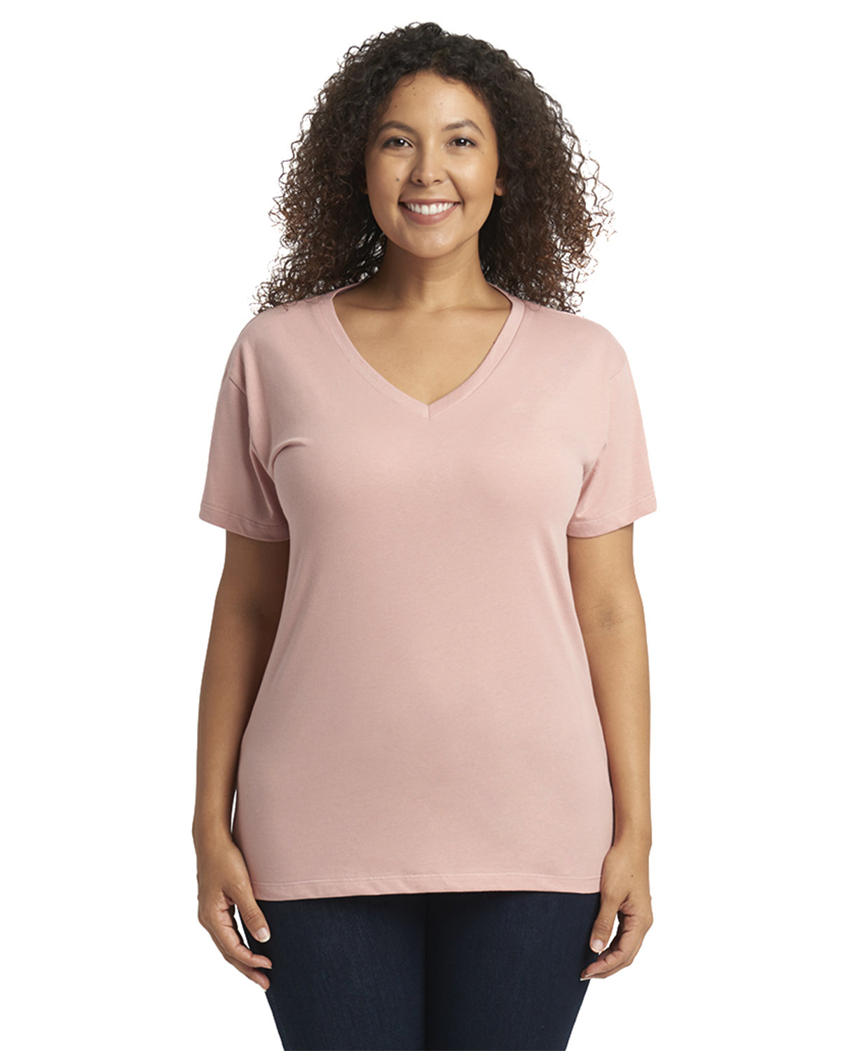 Next Level Apparel 3940 Women's Relaxed V-Neck T-Shirt