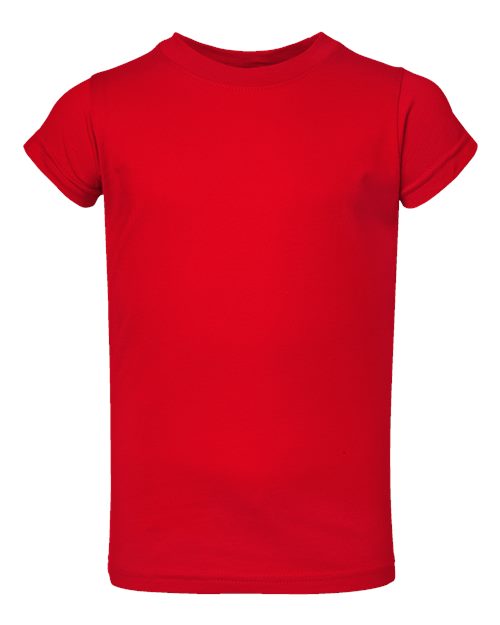 Rabbit Skins 3316 Toddler Girls Fine Jersey Tee