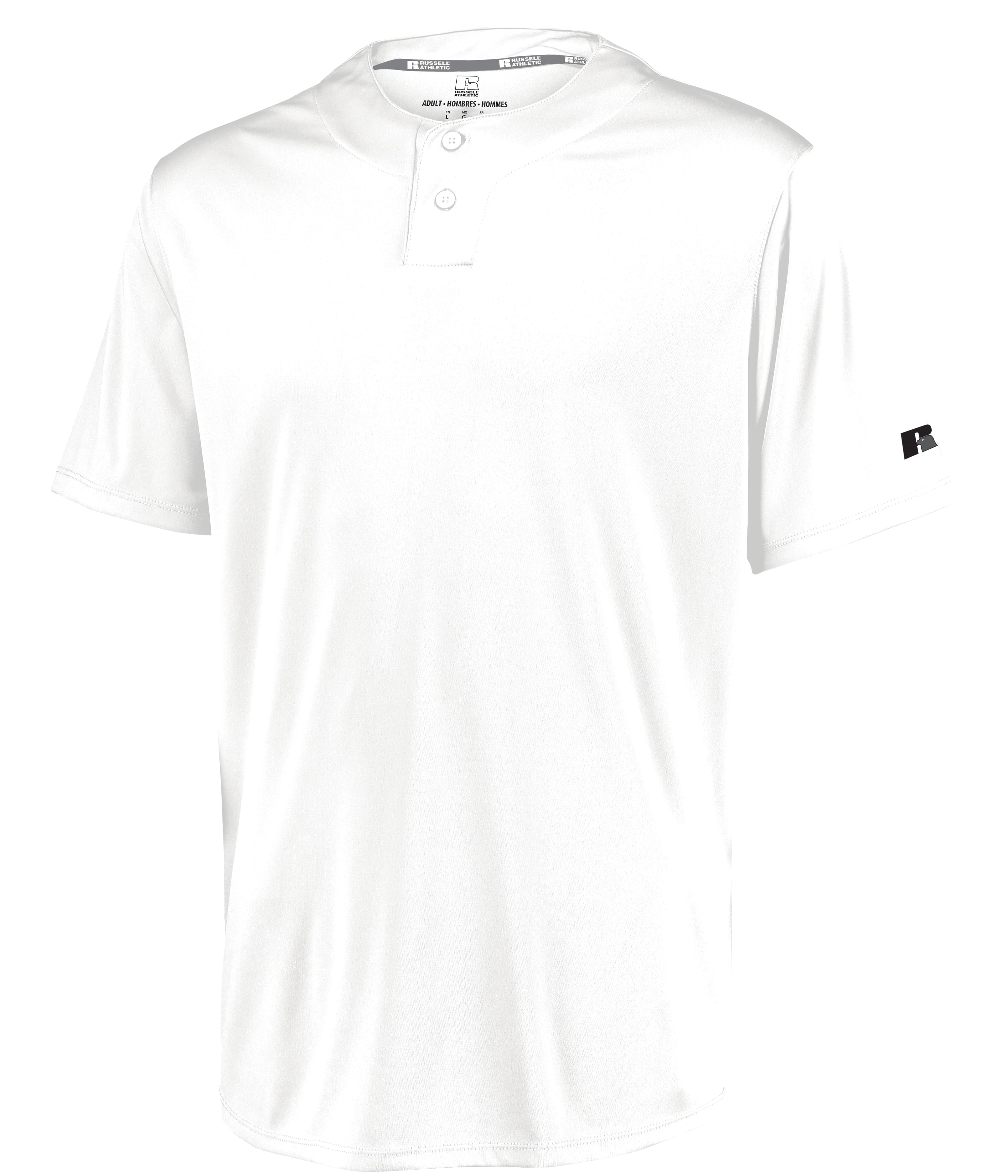 Augusta Sportswear 3R7X2B Youth Performance Two-Button Solid Jersey