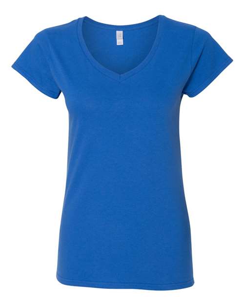 Gildan 64V00L Softstyle Women's V-Neck T-Shirt
