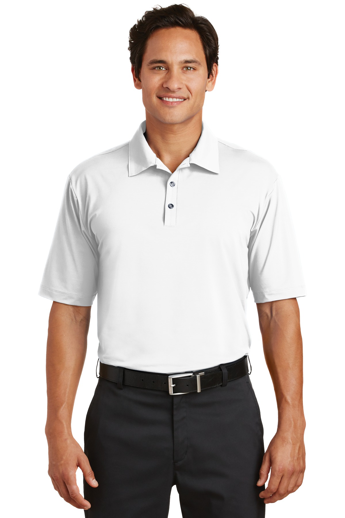 DISCONTINUED Nike Elite Series Dri-FIT Ottoman Bonded Polo. 429439