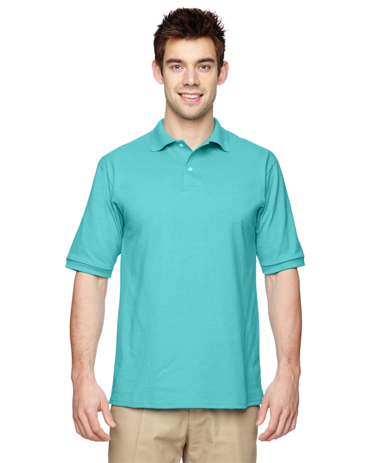 Jerzees 437 Adult SpotShield Jersey Polo