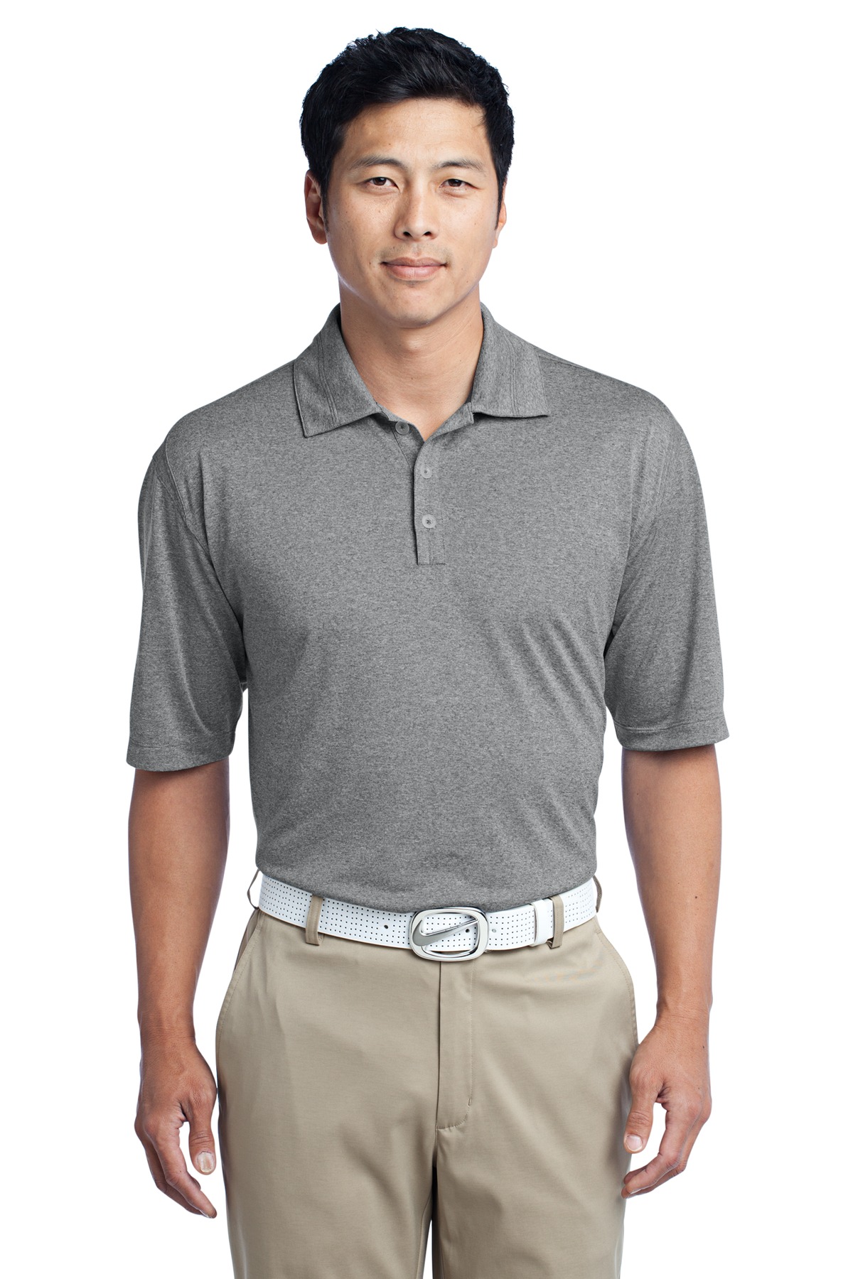 DISCONTINUED Nike Dri-FIT Heather Polo. 474231