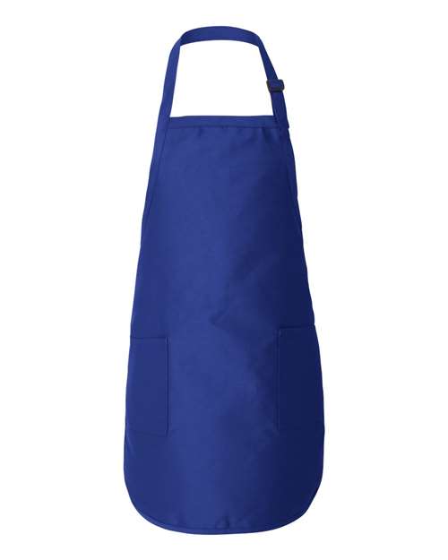 Q-tees Q4350 Full-Length Apron with Pockets