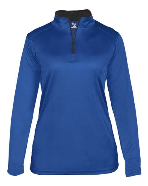 Badger 4103 Women's B-Core Quarter-Zip Pullover