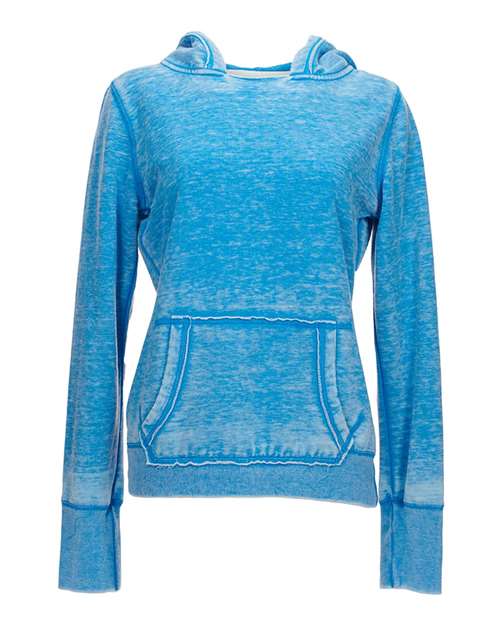 J. America 8912 Women's Zen Fleece Hooded Sweatshirt