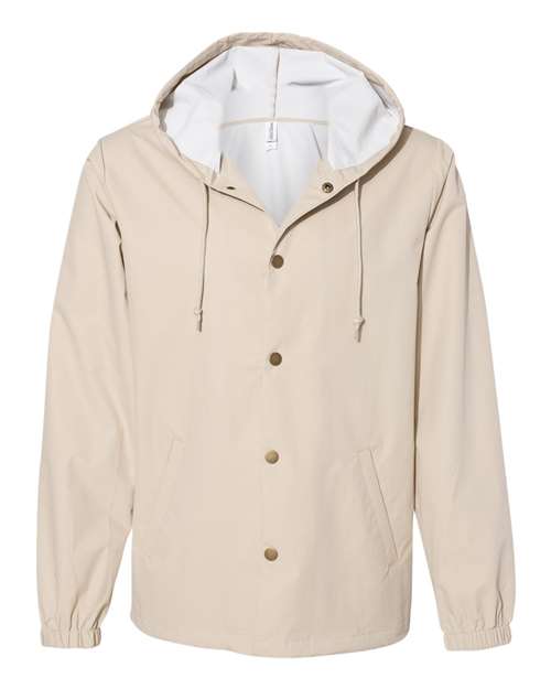 Independent Trading Co. EXP95NB Water-Resistant Hooded Windbreaker