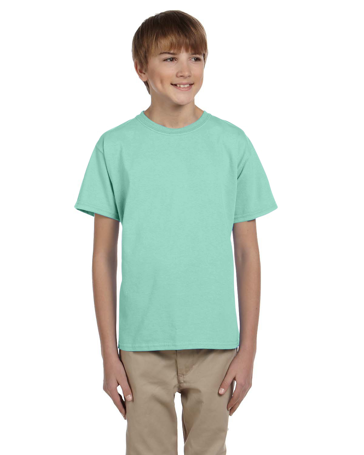 Hanes 5370 Youth 50/50 T-Shirt