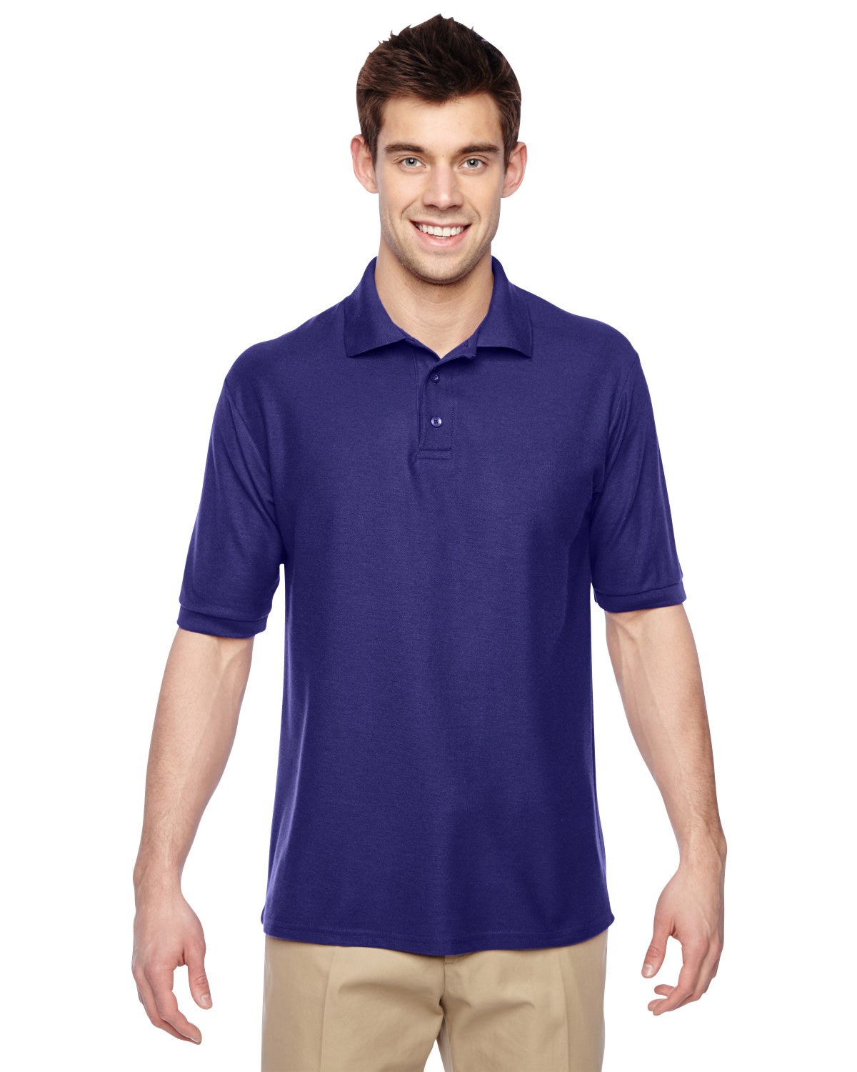 Jerzees 537MSR Adult Easy Care Polo