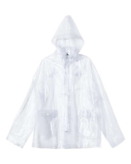 Augusta Sportswear 3160 Clear Hooded Rain Jacket