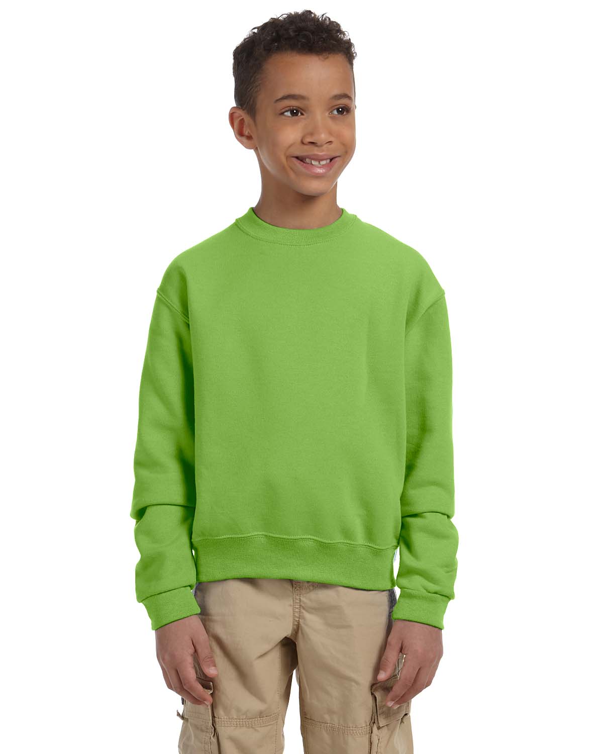 Jerzees 562B Youth NuBlend Fleece Crew