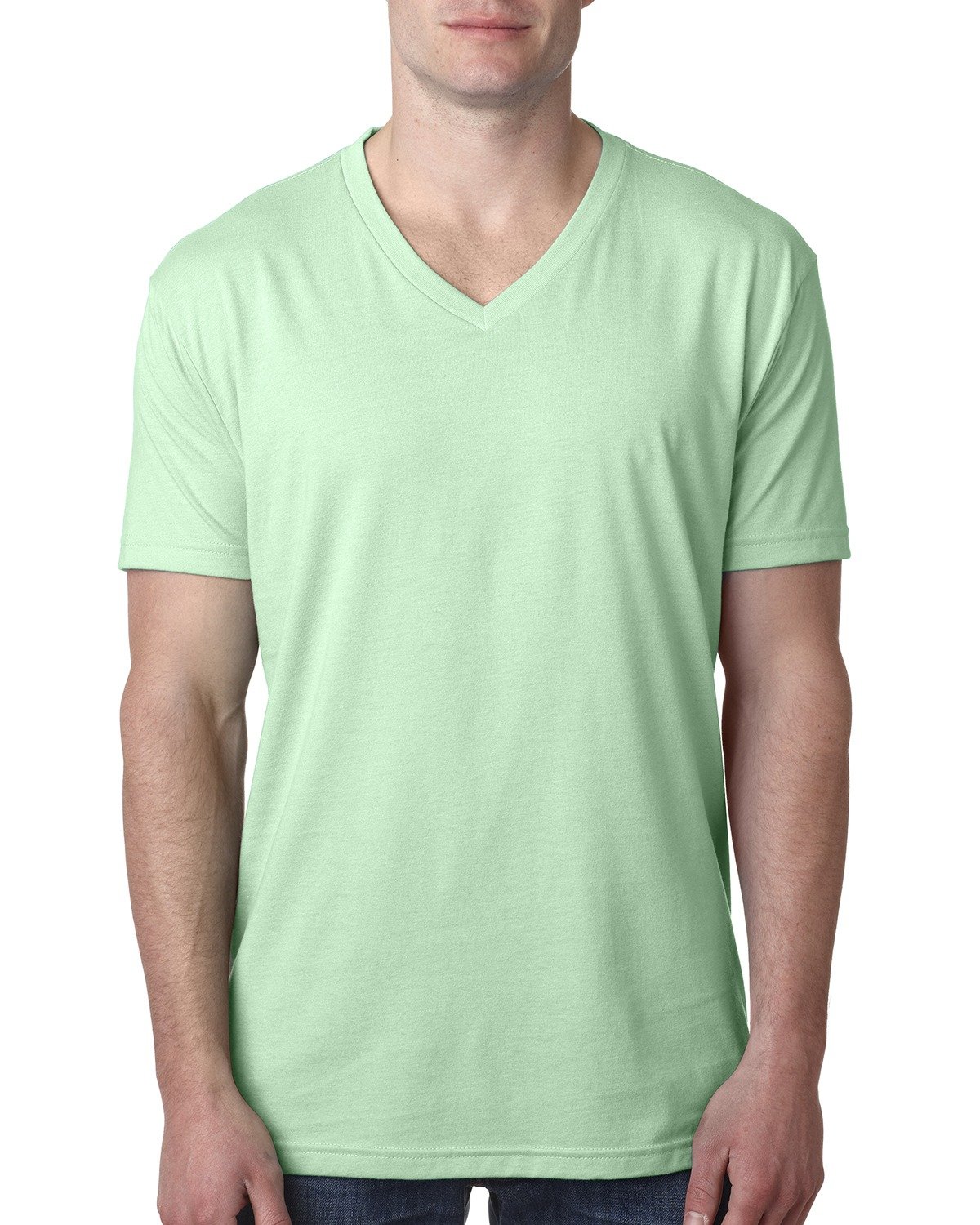 Next Level Apparel 6240 Men's CVC V-Neck T-Shirt